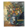 Still life, bouquet, oil with a knife on panel, signed.