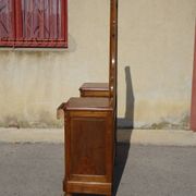 Coiffeuse avec rangements style Louis XVI