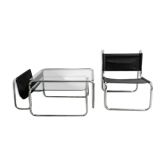 Ensemble fauteuil salon table basse de Michel Hamon 1969’