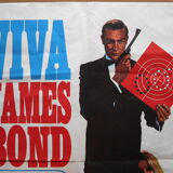 Original movie poster "Viva James Bond" Sean Connery