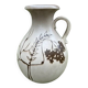 Scheurich 495-48 Ceramic Jug Vase — Floral Design, 1970s