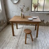 Oak farmhouse table