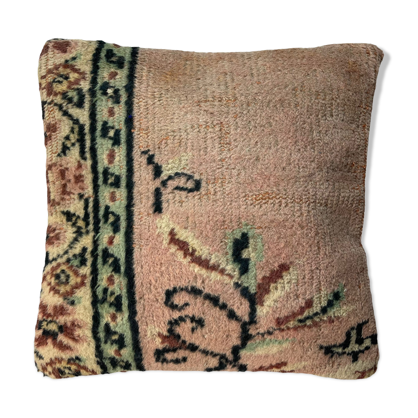 Vintage turkish rug cushion cover 45 x 45 cm