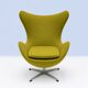 Egg chair, Arne Jacobsen original edition F. Hansen 1960