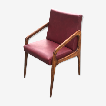Vintage stella armchair design 1960