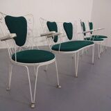 Garden Sofa and Chairs from Mauser, 1960s, Set of 4
