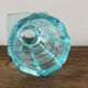 Glass vase, art deco