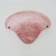 Half-moon wall light in pink glass paste Art Glass 70s 80s