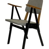 Vintage Palais De Tokyo armchair by Zwager Ermeloo, 1950's design