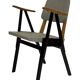 Vintage Palais De Tokyo armchair by Zwager Ermeloo, 1950's design