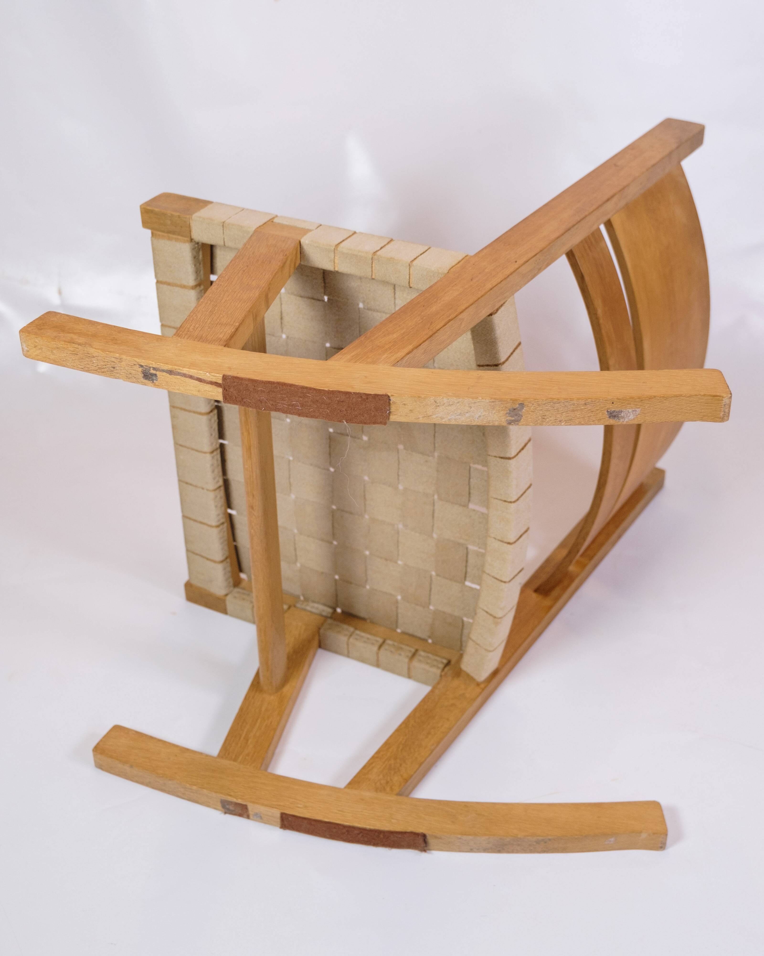 Rocking Chair Model GE674 Made In Olied Oak By Hans J. Wegner For Getama