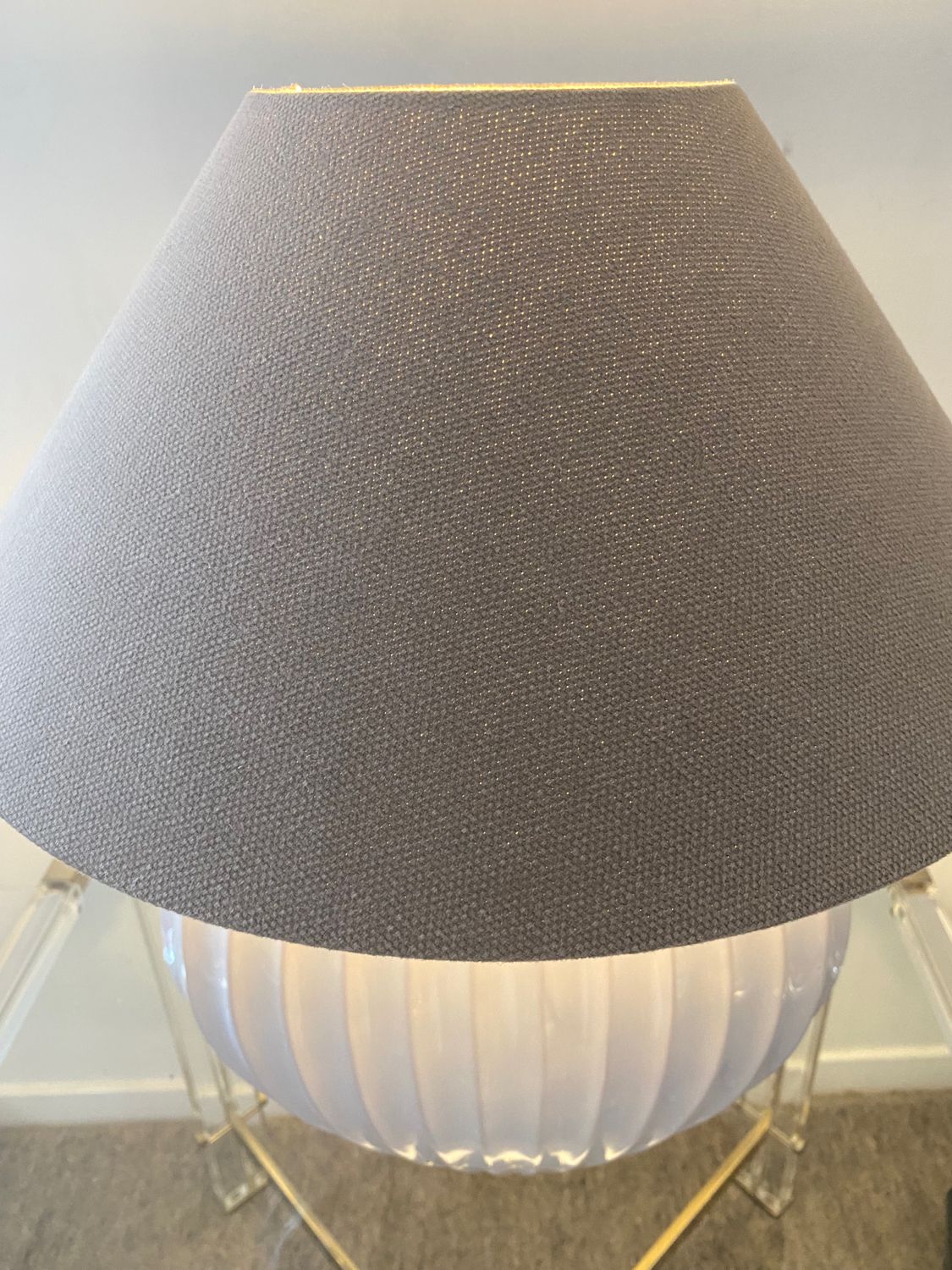 Vintage lamp Koralcoa ceramic 70s