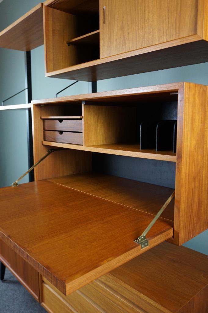 Royal System freestanding wall unit by Poul Cadovius