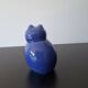 Ceramic cat mia cobalt blue lisa larson atelier gustavsberg