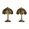 Pair of 2 table lamps Eglo Leuchten