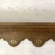 Vintage 1950's wall mounted kitchen shelf splashback