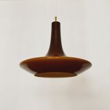 Glass pendant lamp by Peill and Putzler