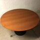 Table à manger ronde arco bois et béton