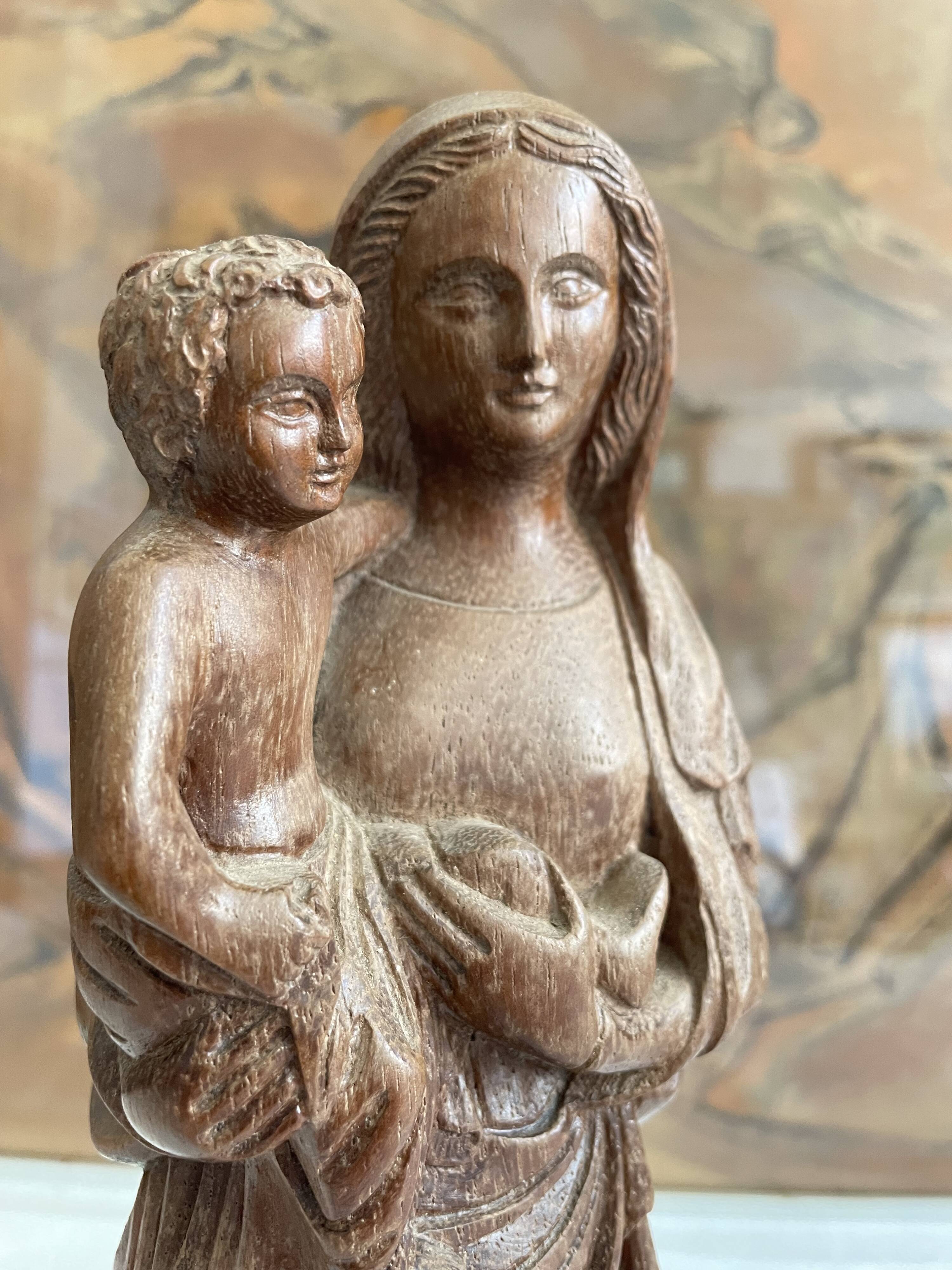 Religious icon wood V. Boulanger