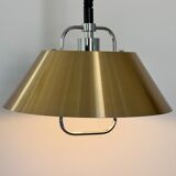 Chandelier pendant lamp rises and falls, design Jo Hammerborg for Fog and Mørup, Denmark circa 1960