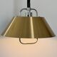Lampe suspension lustre monte et baisse, design jo hammerborg pour fog et mørup, danemark vers  1960