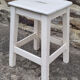 Workshop stool, vintage wood, 40