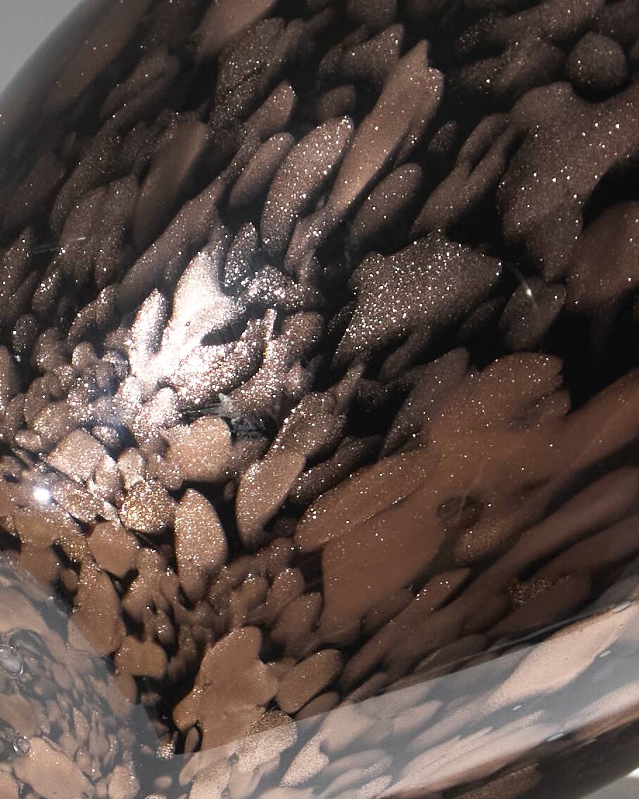 Murano Aventurine Glass Vase, 1960s