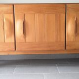 Massive elm sideboard