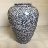 Large speckled ceramic vase from the 1980s.
