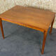 60s 70s teak dining table Dining Table Henning Kjaernulf Danish Design 70s