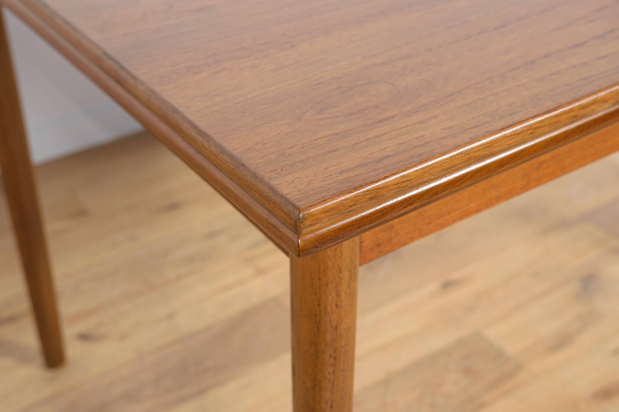 Table de salle à manger extensible en teck, style Mid-Century, Danemark, années 1960