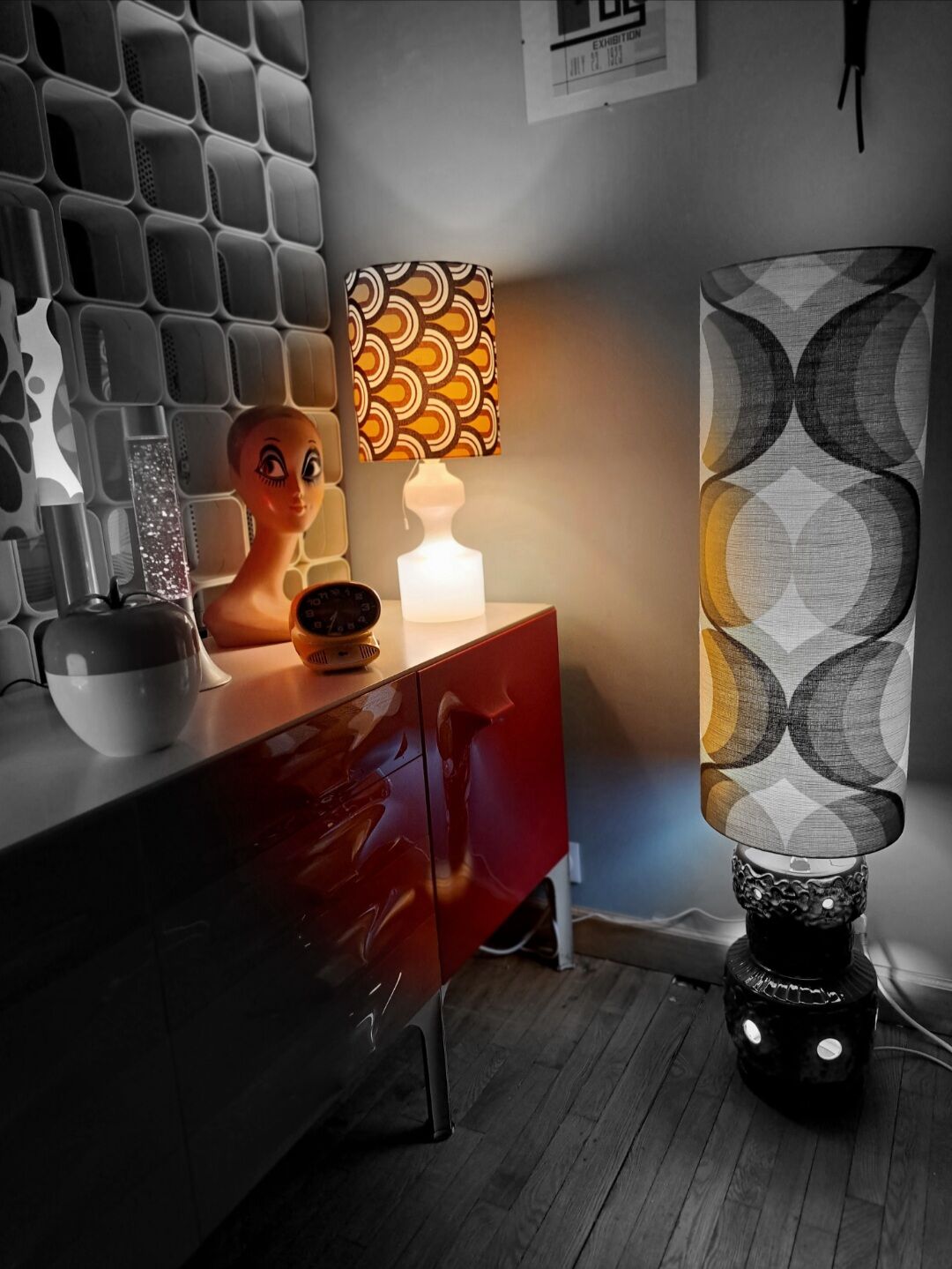 Vintage floor lamp 1970