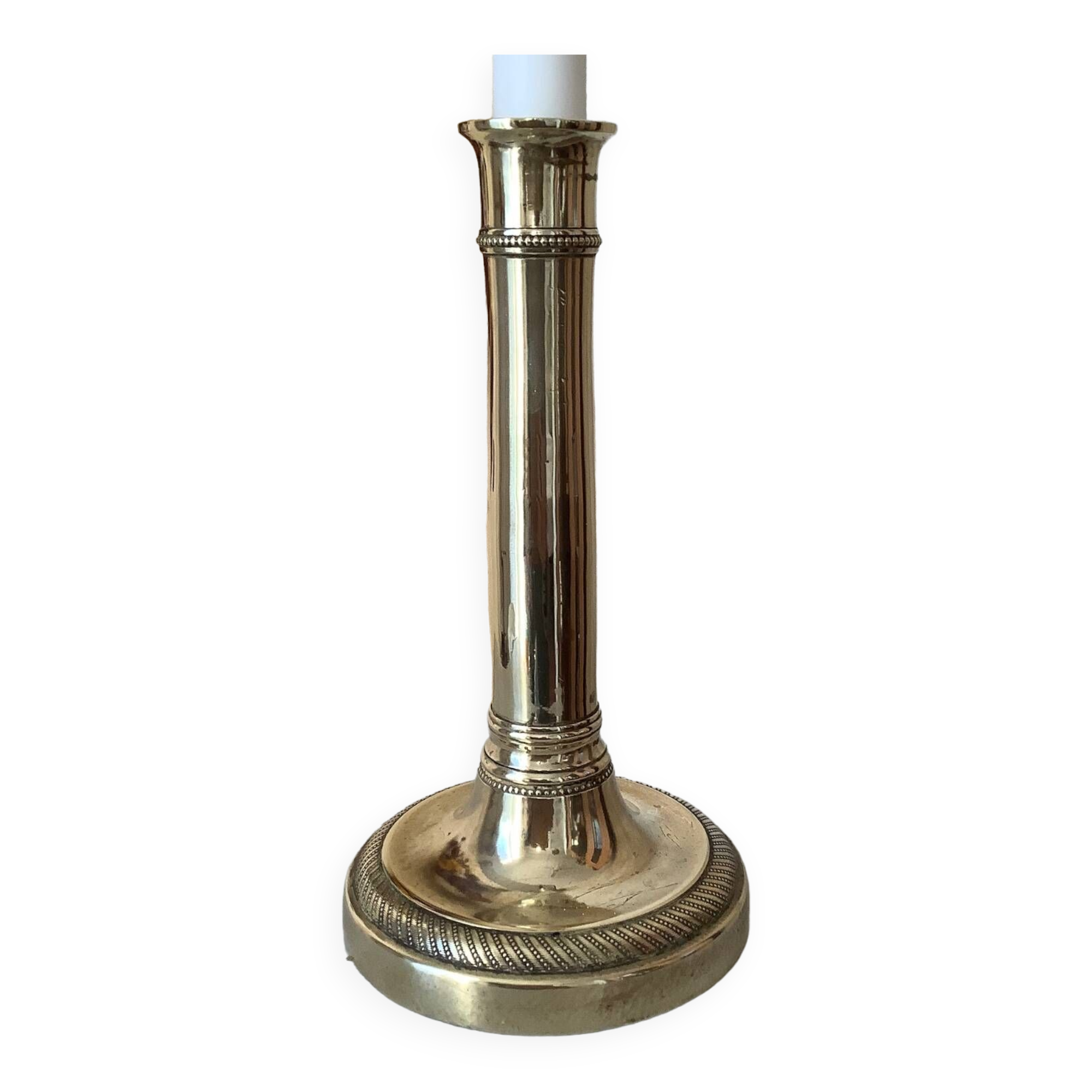 Brass candle holder