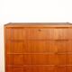 Danish chest of drawers with 4 drawers in teak by Henning Jørgensen for Fredericia.