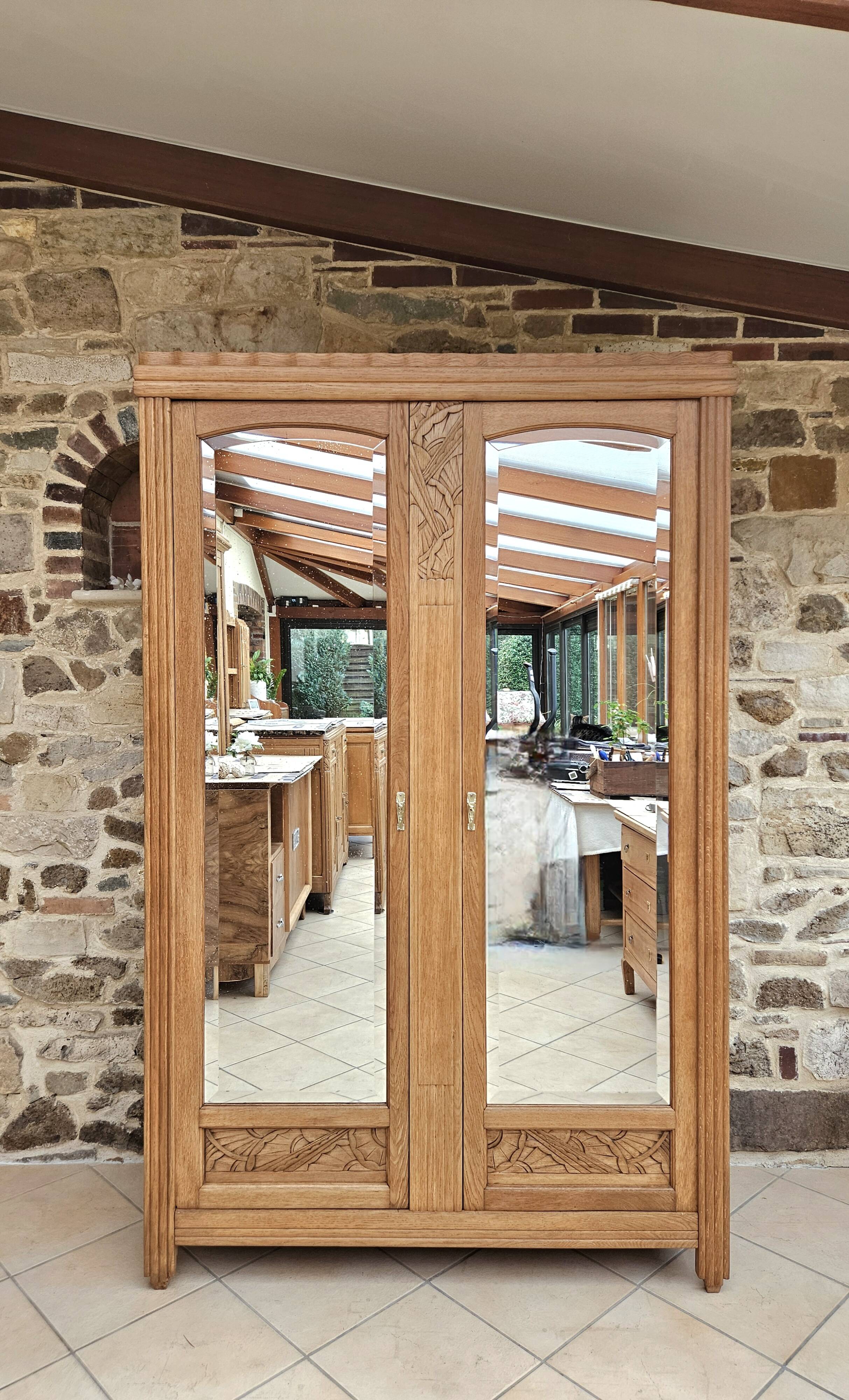 Parisian Art Deco wardrobe