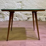 Mirrored side table