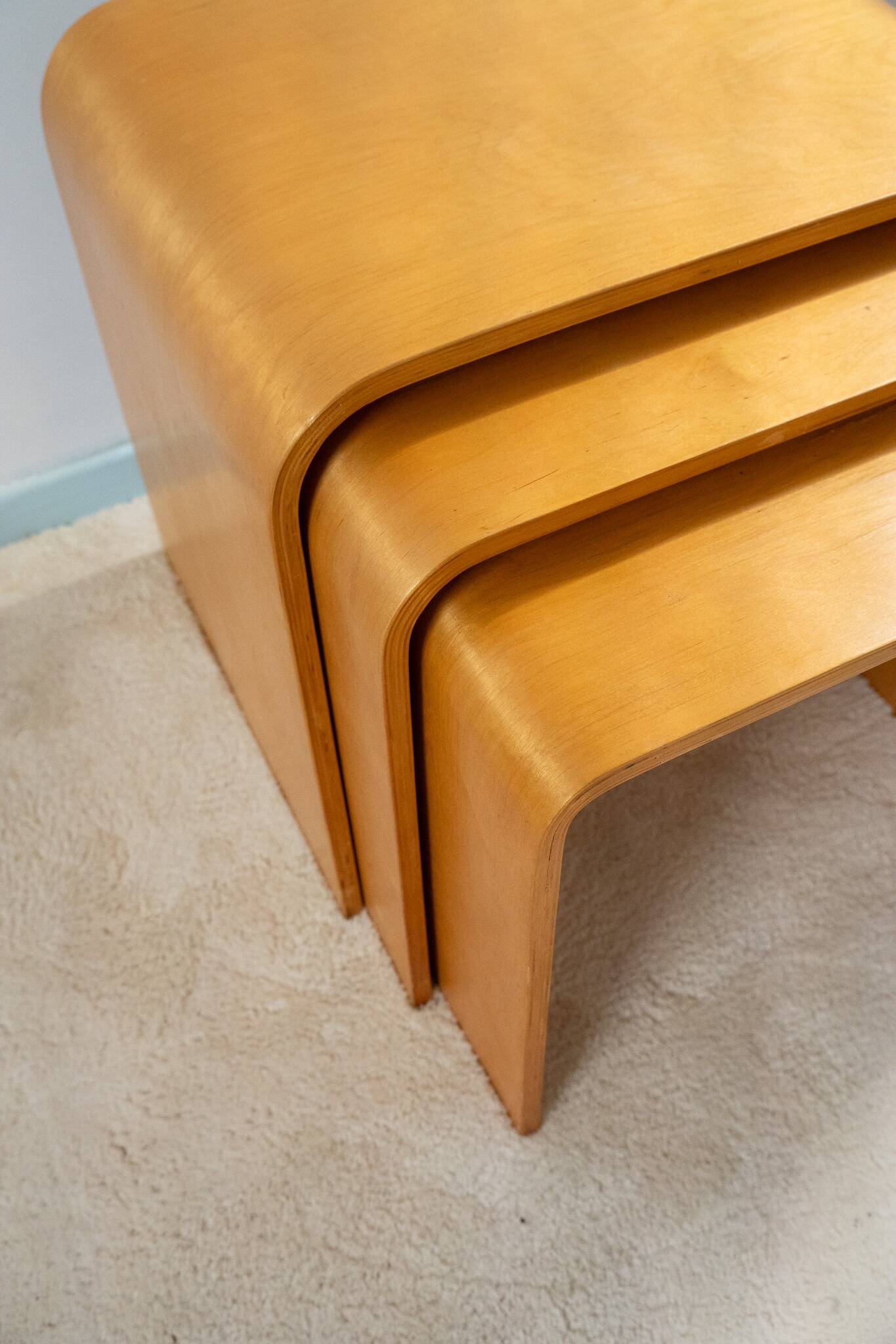 Vintage nesting tables