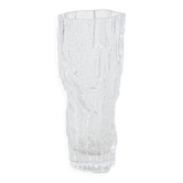 Ice glass vase, Danish design, 1970s, made in Denmark
