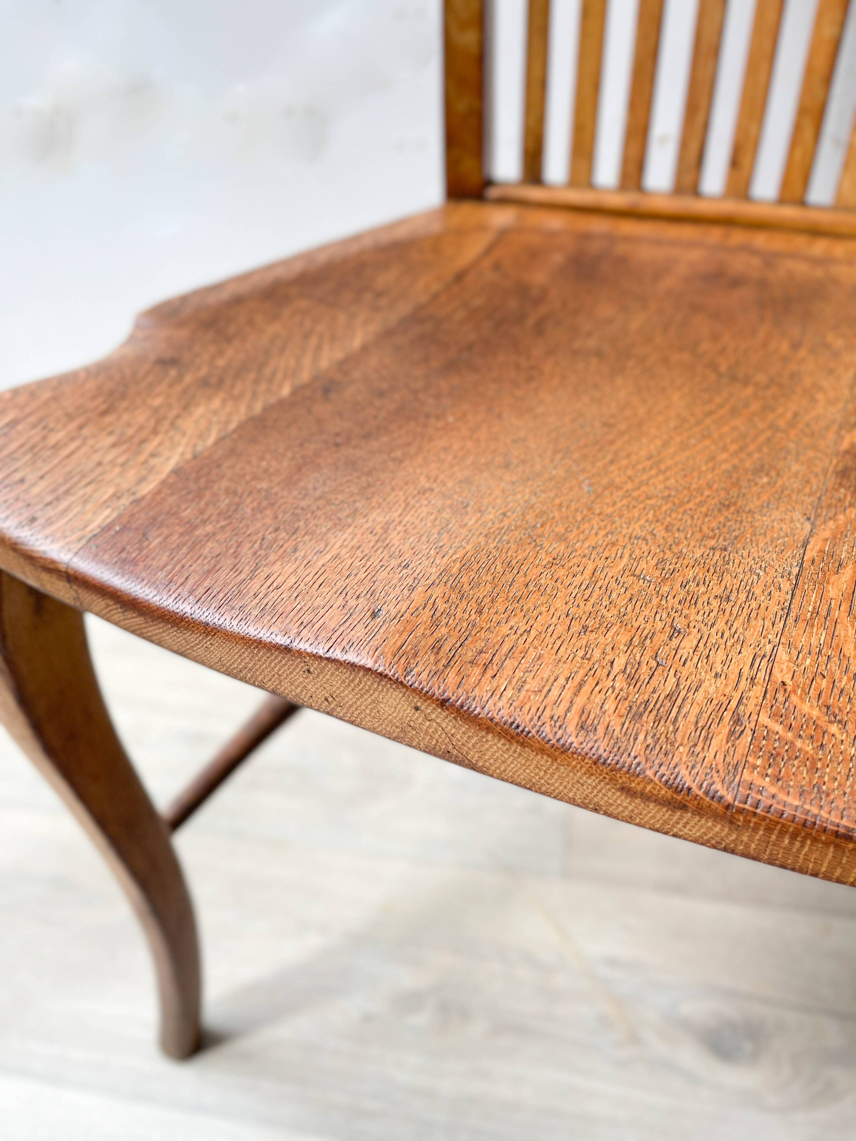 Office chair in solid oak baumann b8 19220/30