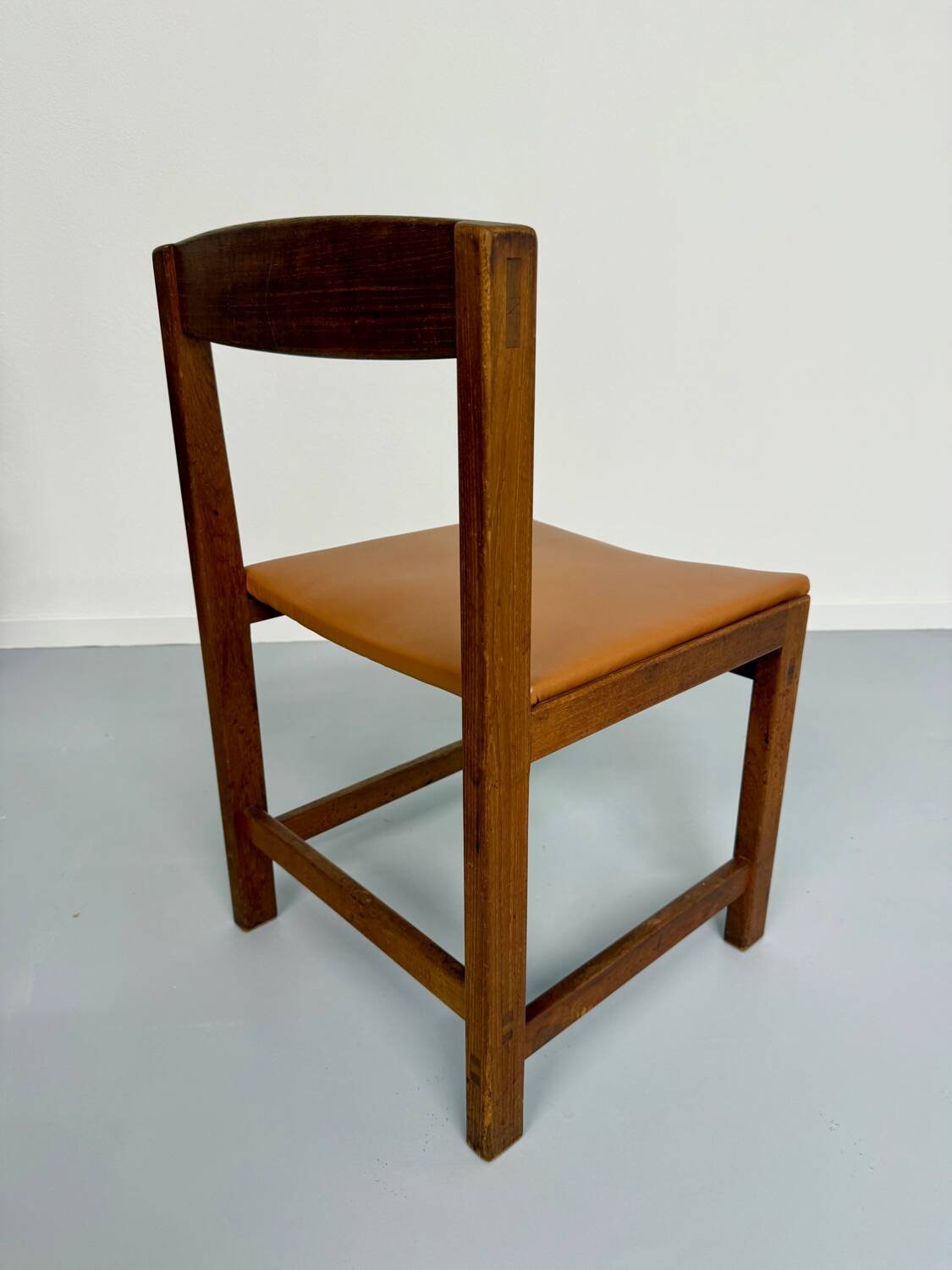 Lot of 6 old Scandinavian chairs "Corona" design 60s Lennart Bender