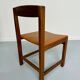Lot 6 anciennes chaises scandinave"Corona" design années 60 Lennart Bender