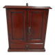 Armoire à bijoux en acajou ancien
