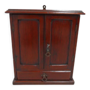 Armoire à bijoux en acajou ancien