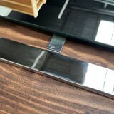 Bauhaus mirror in chrome-plated steel