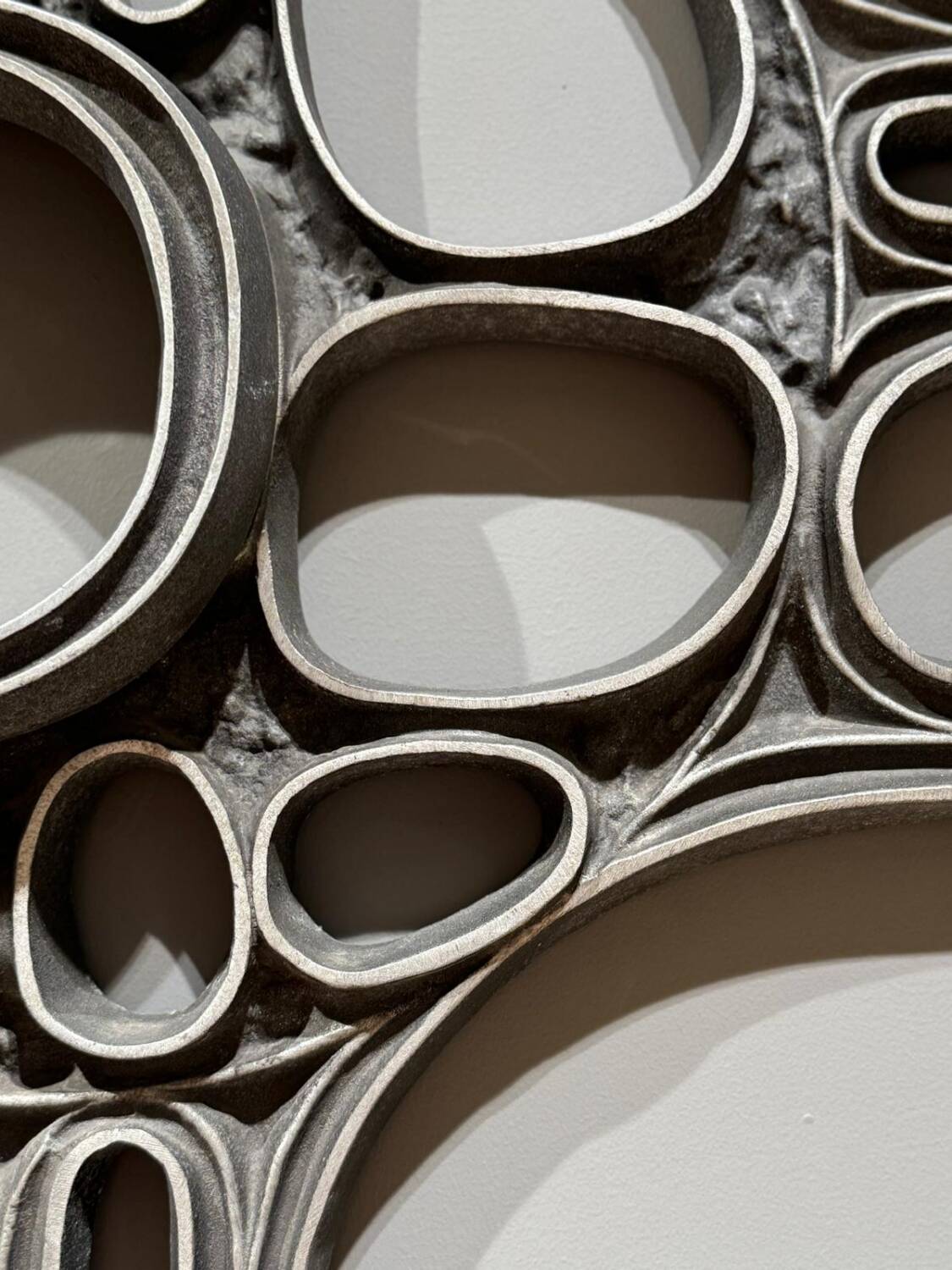 Brutalist wall sculpture from the 1970s