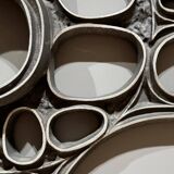 Brutalist wall sculpture from the 1970s