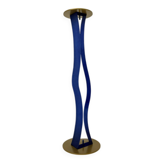 Lucite Cec Lepage style lucite candle stick , 1980s
