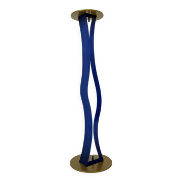 Lucite Cec Lepage style lucite candle stick , 1980s