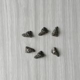 Silver metal grape knife holder