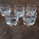 Lot de 5 verres digestif